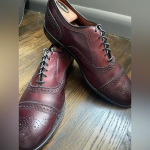 Allen Edmonds Strand Cap Toe Oxford In Merlot Size 11 EEE 3E Wide